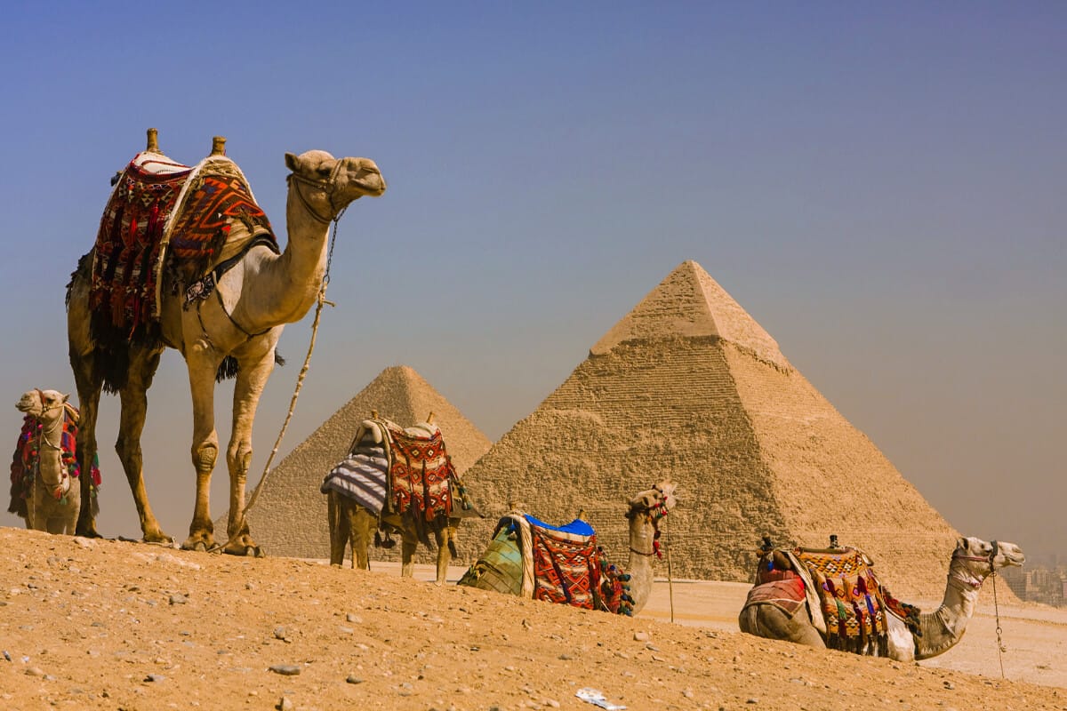 great pyramids of giza facts