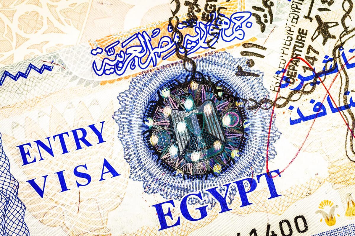 entry visa to egypt