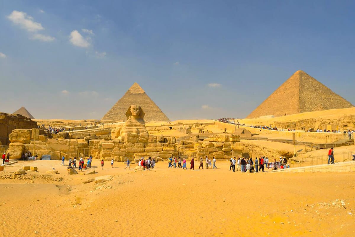 great pyramids of giza facts